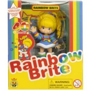 TLS Toys Rainbow Brite 40th Anniversary Mini Figure New in Box Cheebee rare 80s